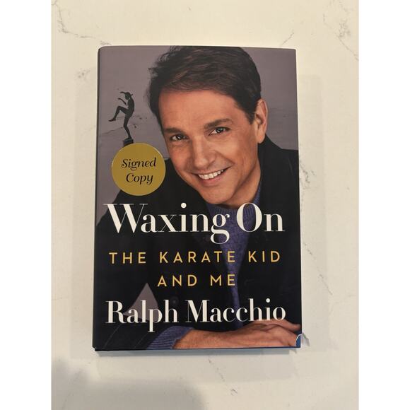 Ralph Macchio (The Karate Kid, Cobra Kai) Signed 1st Edition “Waxing On” Book 2 - Picture 1 of 7
